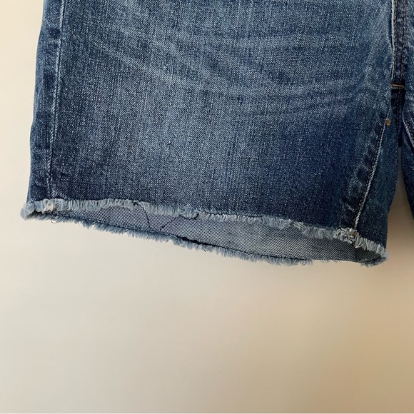 Madewell dark wash denim boyshorts - Picture 6 of 7